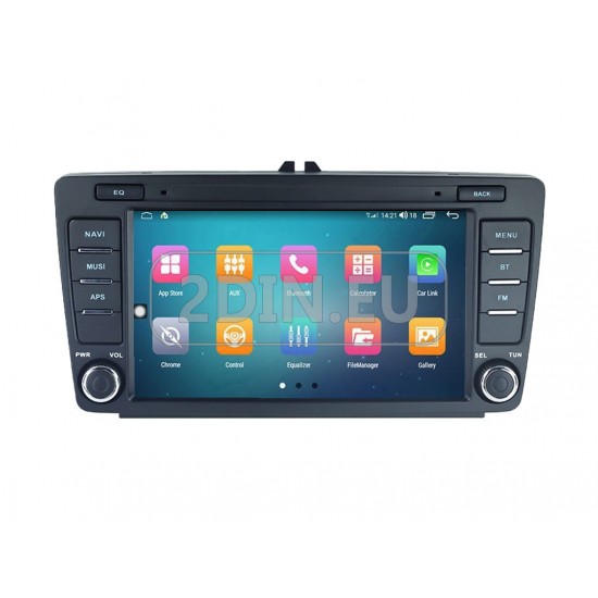 SKODA Octavia, Yeti - 7" МУЛТИМЕДИЯ / Навигация android 16 + CARPLAY + ANDROID AUTO